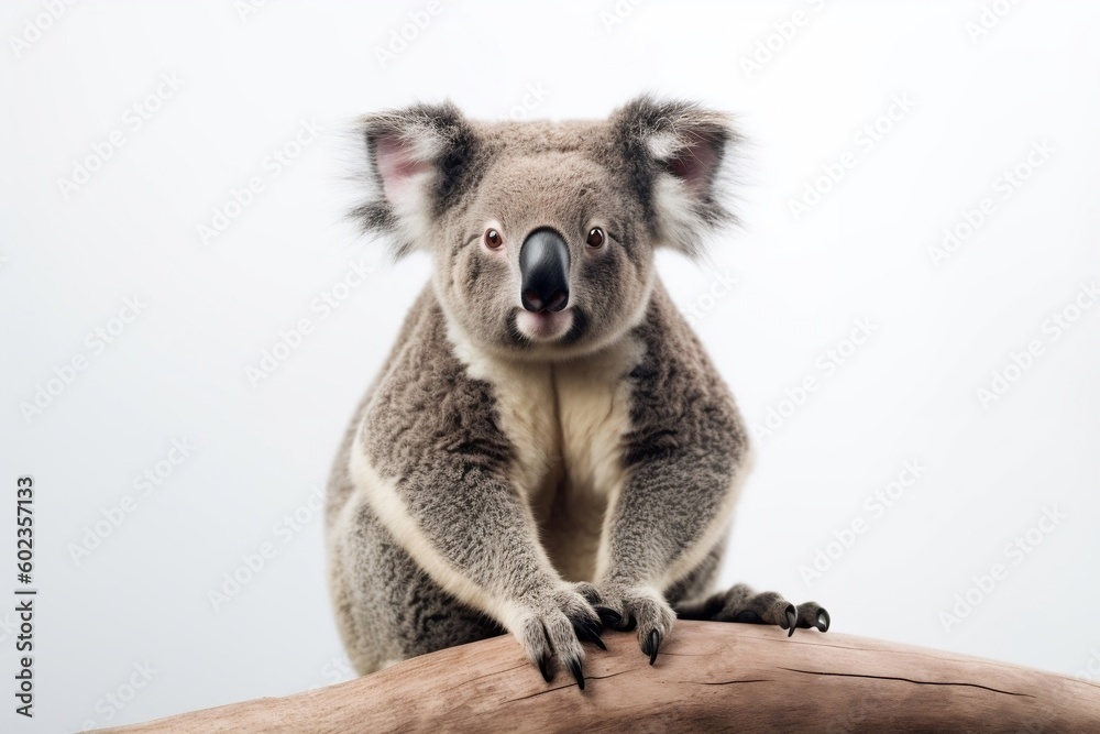 koala on a white backgorund koala on a white backgorund