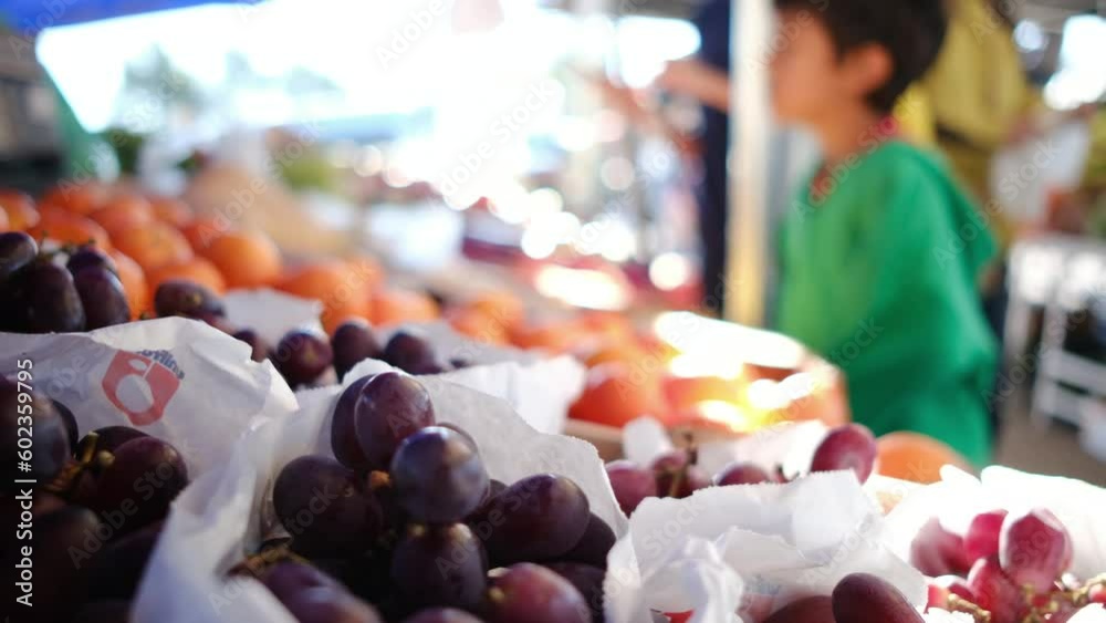 Embark on a visual journey of fresh and wholesome goodness with this delightful stock video. Join a young woman in her mid-30s, accompanied by her two playful children aged 5 and 7, as they navigate a Embark on a visual journey of fresh and wholesome goodness with this delightful stock video. Join a young woman in her mid-30s, accompanied by her two playful children aged 5 and 7, as they navigate a