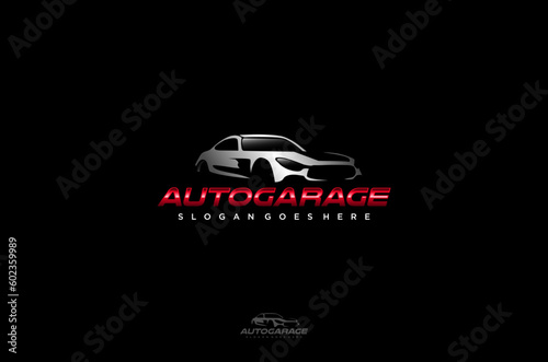 Automotive industry business logo Car Garage. Concept vetor Design template