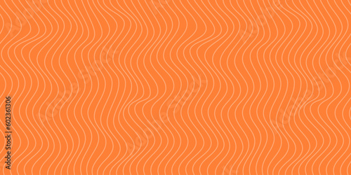 Salmon filet vector seamless pattern. Food abstract texture.