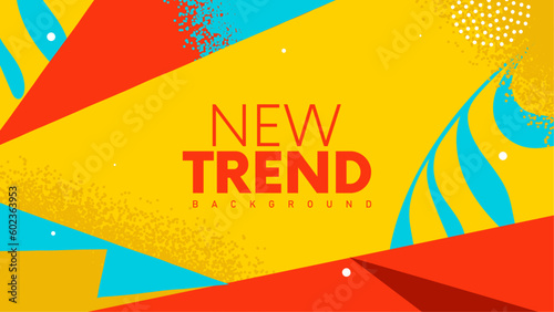 Colorful geometric background. New Trend Modern Abstract Template Design Corporate Business Presentation. Marketing Promotional Poster. Modern Elegant Looking Certificate Design. Festival Poster. 