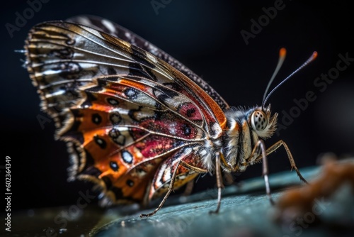 A Close-Up Look at a Butterfly's Metamorphosis