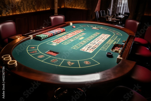 casino roulette table