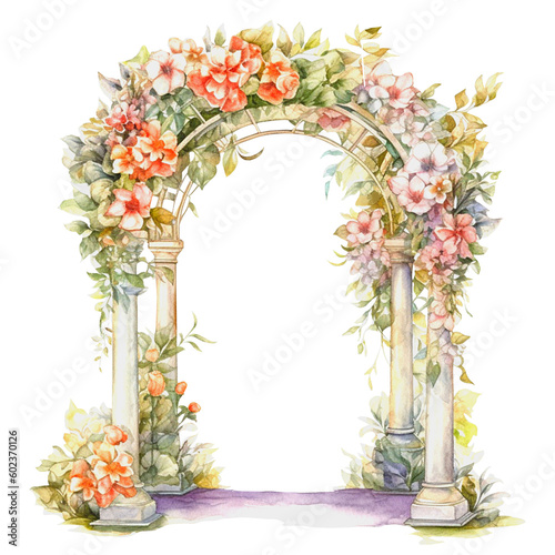 Flower arche photo