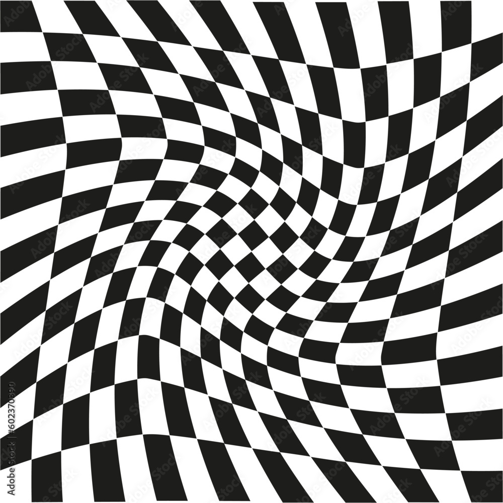Original abstract vector background in the form of black and white geometric shapes