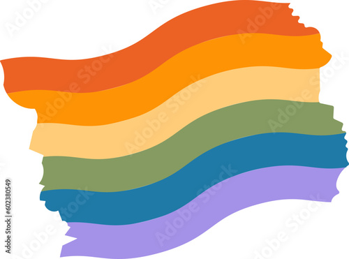 Pride LGBT Shapes Element