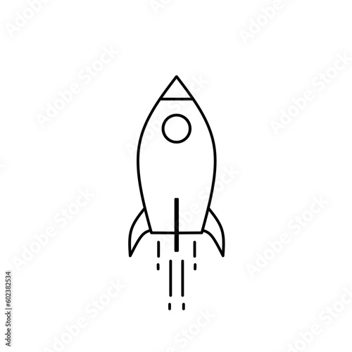 rocket vector illustration