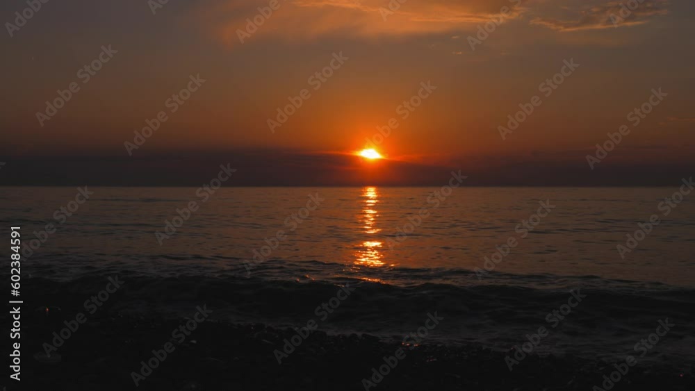 Romance and mystery of sunset bring magic to this evening landscape. Radiance and grandeur of nature, reflected on water surface, create unique and inimitable images. Romance and mystery of sunset bring magic to this evening landscape. Radiance and grandeur of nature, reflected on water surface, create unique and inimitable images.