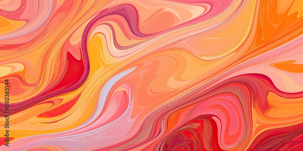 Colorful abstract background for wallpaper. Generative AI
