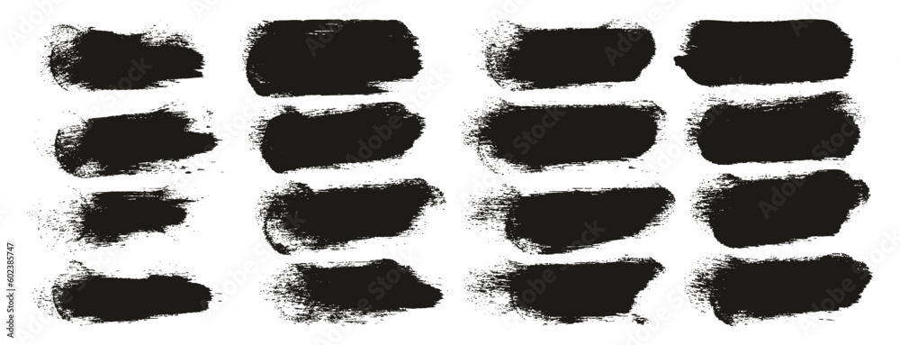 Round Sponge Thick Artist Brush Short Background High Detail Abstract Vector Background Set Round Sponge Thick Artist Brush Short Background High Detail Abstract Vector Background Set