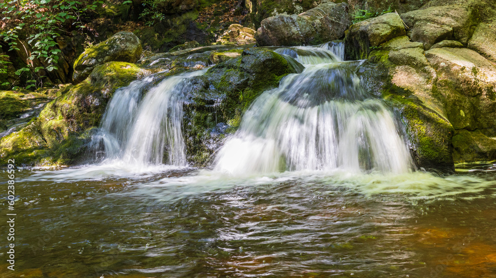 Small waterfall in Enders State Forest