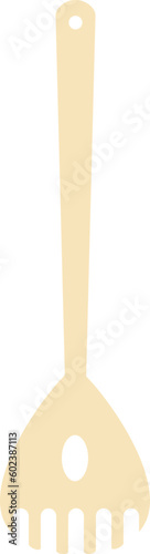 Shoulder blade flat pattern for decoration.