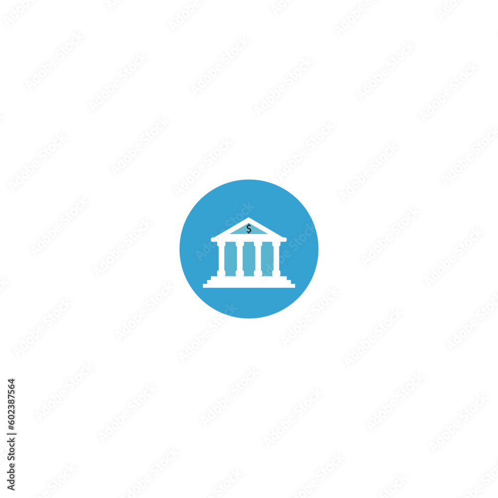 icon illustration banking building stock photos and vector 