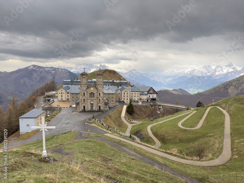 Our Lady of La Salette. Sanctuary - France photo