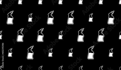 Cleaning Bottle Icon Seamless Pattern Y_2206001