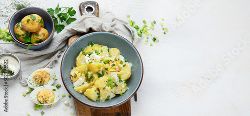 American potatoes salad.
