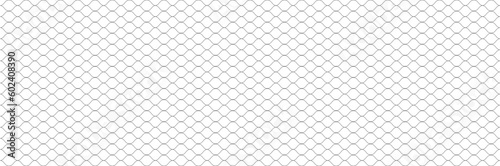 Mesh texture for fishing net. Seamless pattern for sportswear or football gates, volleyball net, basketball hoop, hockey, athletics. Abstract net background for sport. Vector mesh