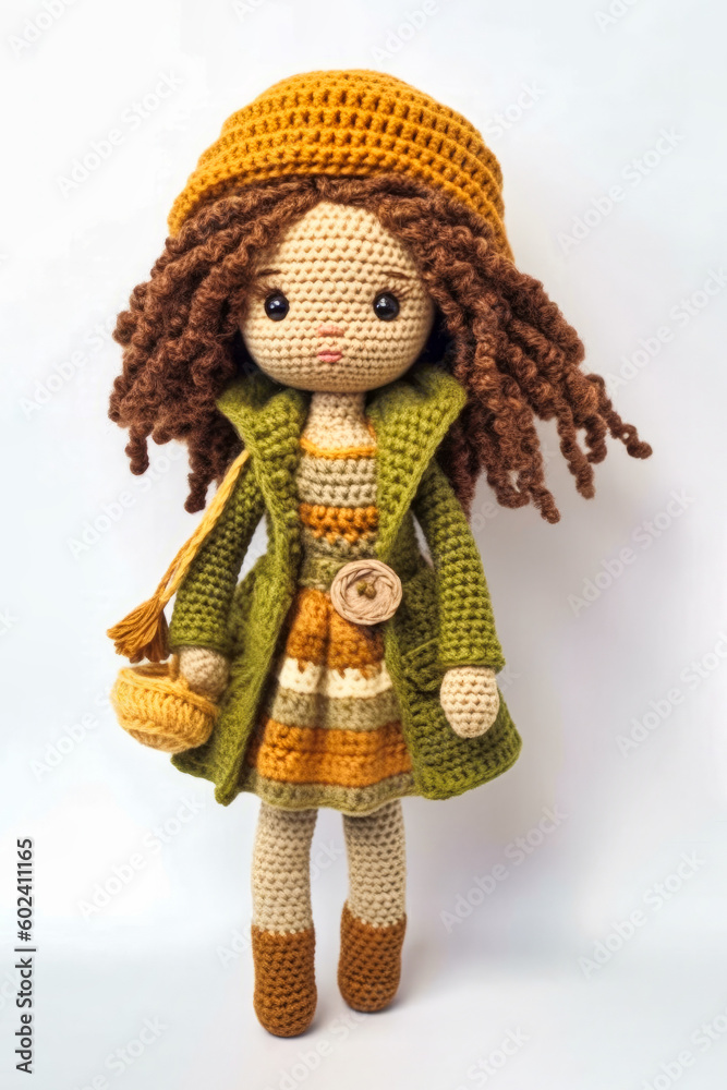 Cute Wool Doll | Generative AI