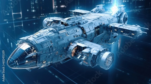 Spaceships and technology, futuristic spacecraft that reflect the advanced technology