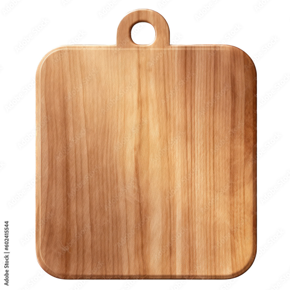 Fototapeta premium Cutting board isolated on white background