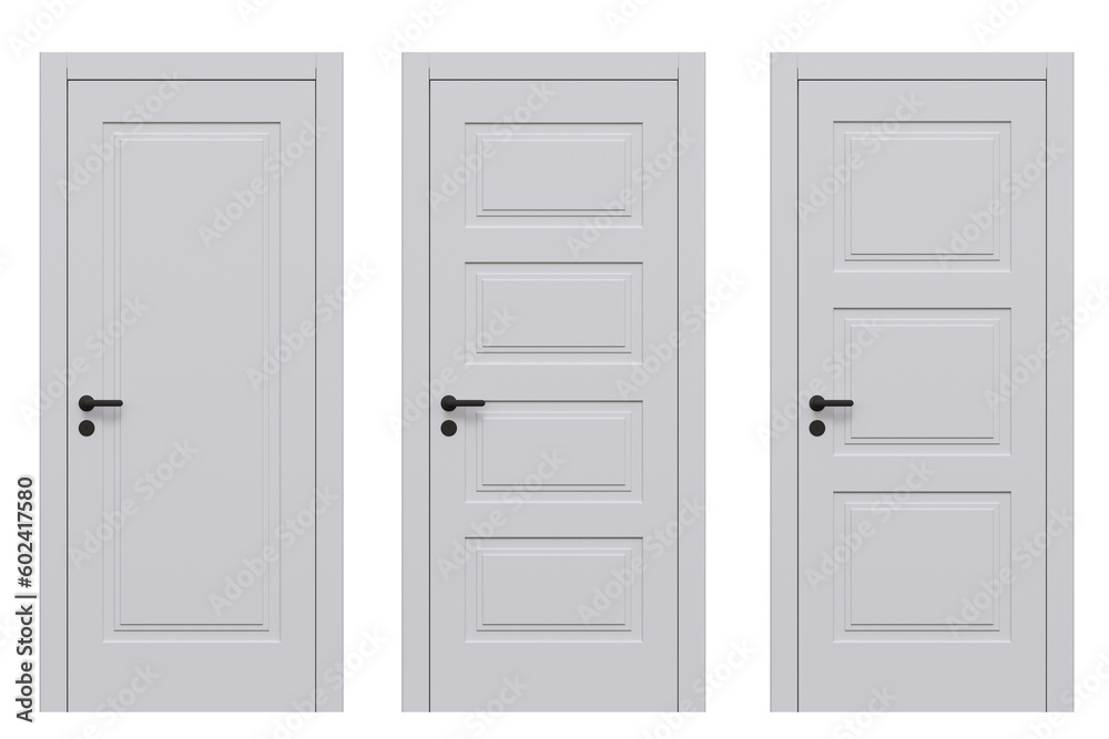 interior doors isolate on a transparent background, interior furniture, 3D illustration, cg render
interior doors isolate on a transparent background, interior furniture, 3D illustration, cg render