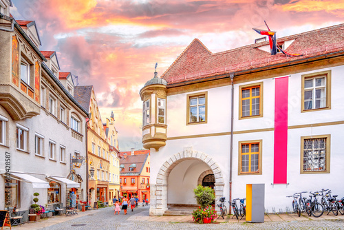 Altstadt, Fuessen, Bayern, Deutschland 