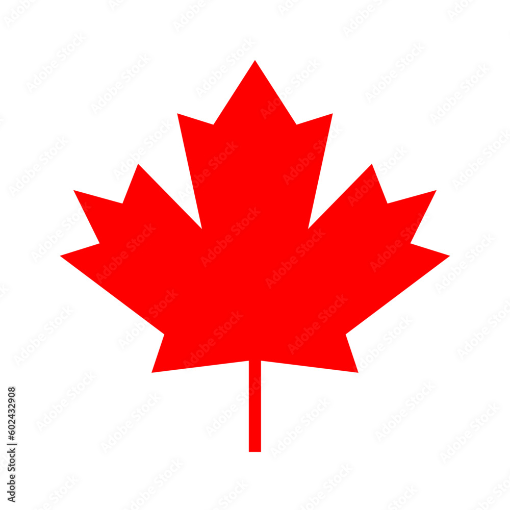 vector illustration of a canada maple leaf vector illustration of a canada maple leaf