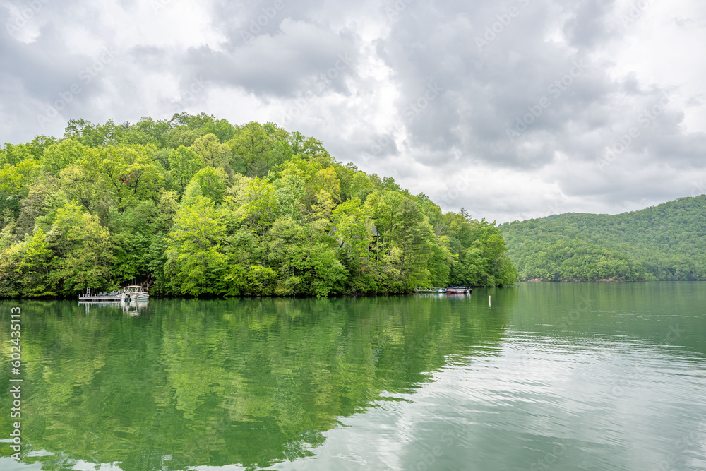 Obraz premium lake nantahala
