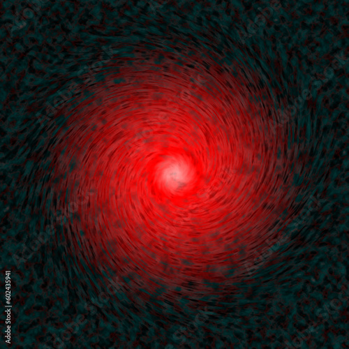 Illustration, wallpaper of light in the center of red clouds. A bit scarry.