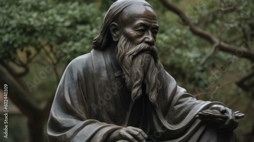 Chinese philosopher. AI generated