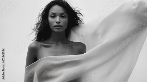 woman slender pretty beauty...