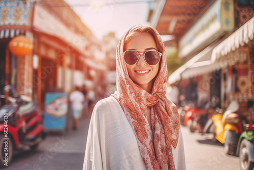 young adult female woman st...