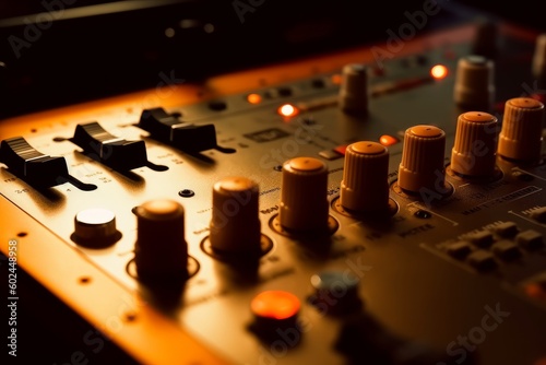 audio mixing console, generative AI