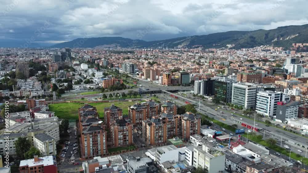 AERIAL IMAGES OF BOGOTA WITH DRONE AND ITS ROOFS AERIAL IMAGES OF BOGOTA WITH DRONE AND ITS ROOFS