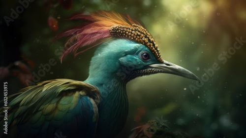 whimsical and vivacious photo of mystical elven queen - generative AI