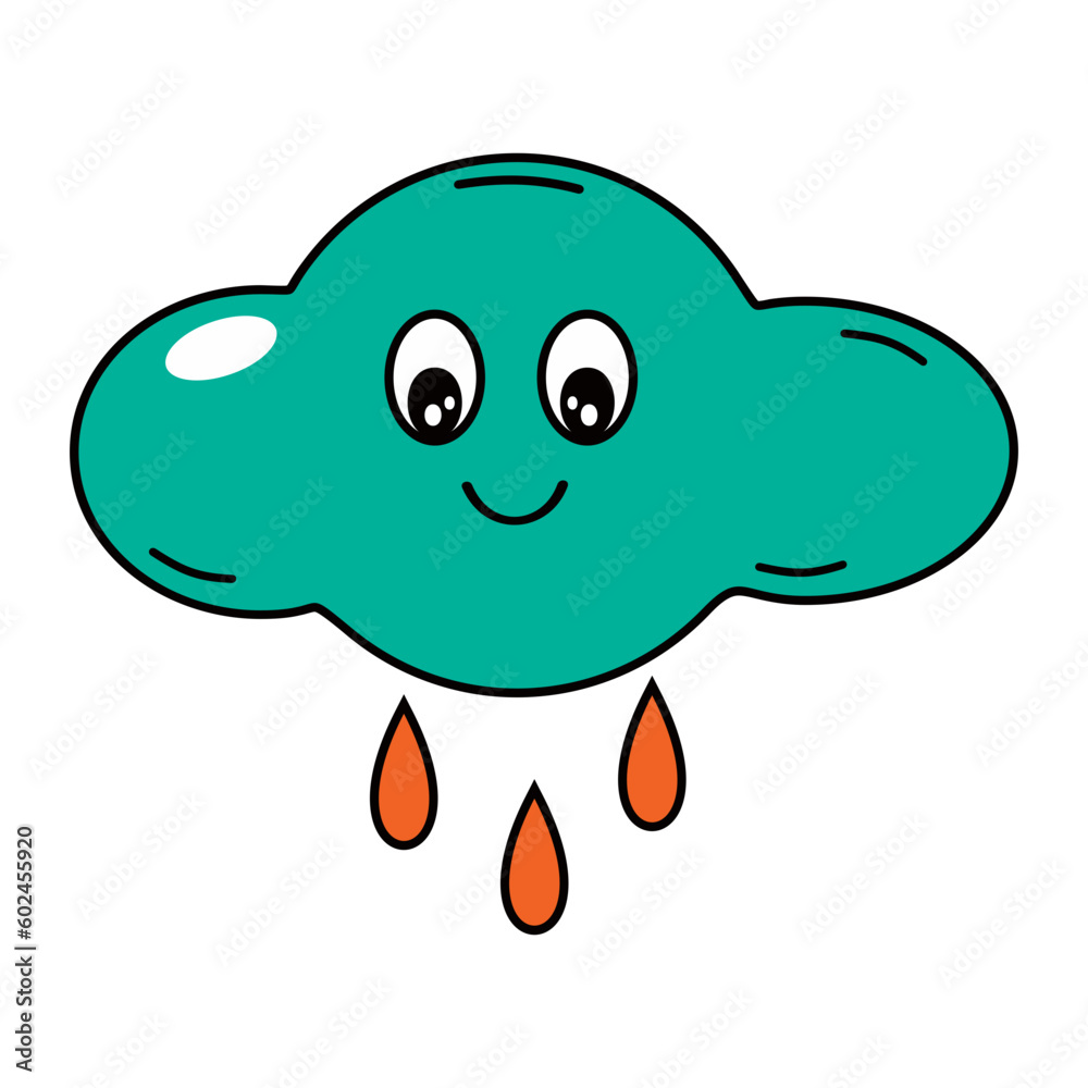 Psychedelic Sticker Illustration Psychedelic Sticker Illustration