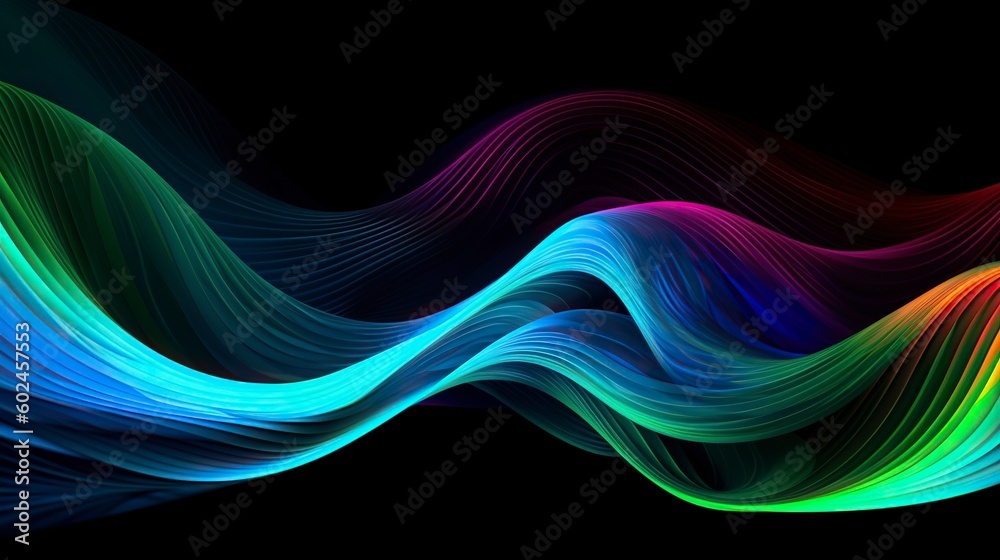 Fototapeta premium Abstract Background by Generated AI