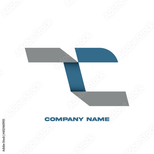 Free Download Initial Logo TC Logo - GFXLoad