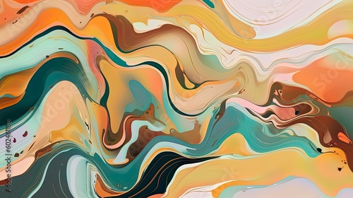 Wallpaper Mural Abstract Background by Generated AI Torontodigital.ca