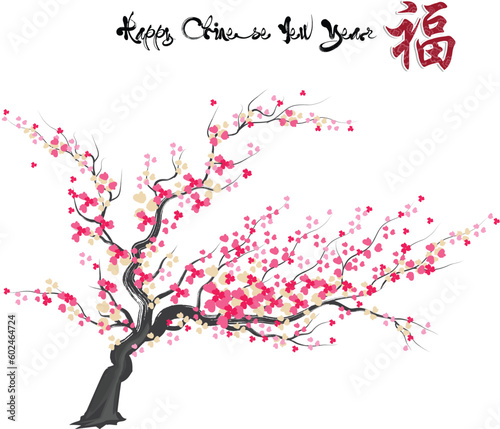 cherry blossom for Chinese new year and lunar new year.