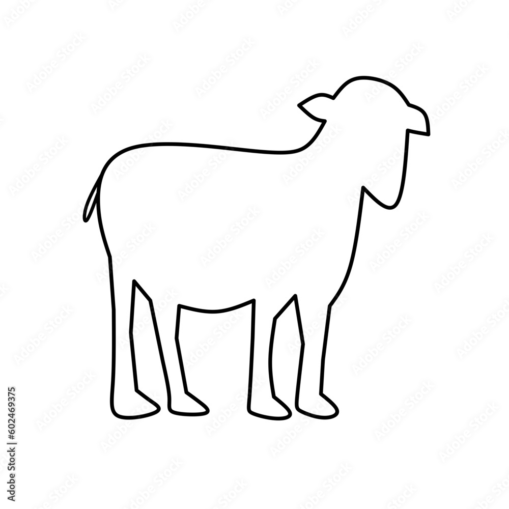 Goat Lineart