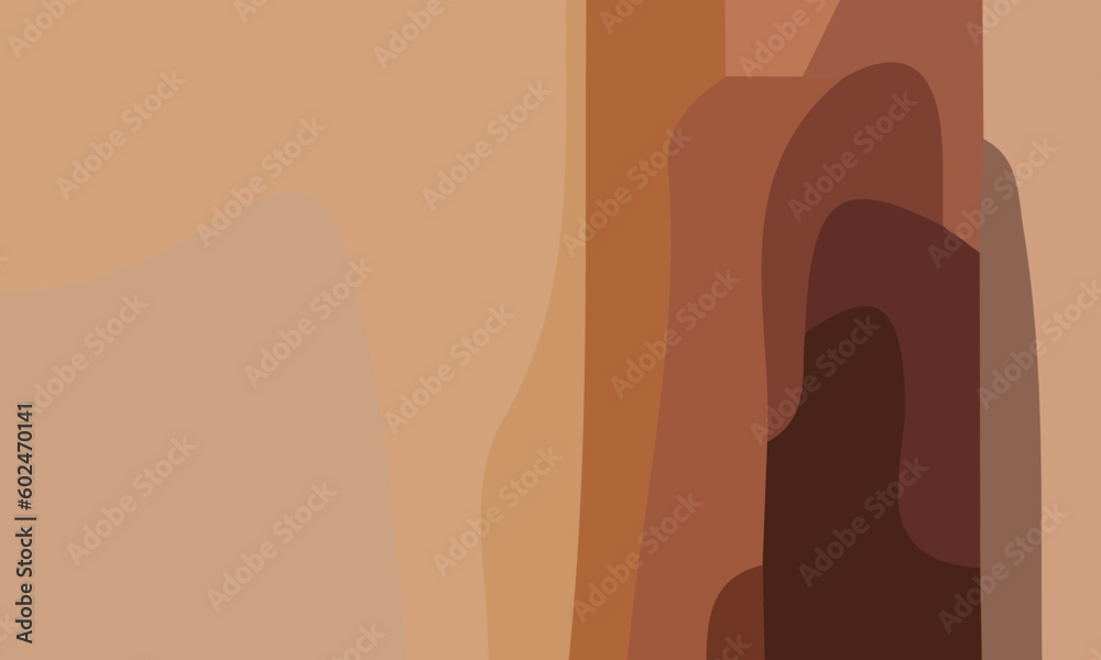 Aesthetic brown abstract background with copy space area. Suitable for poster and banner