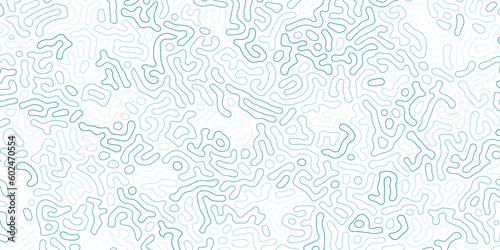 Trendy turing pattern, biology doodle art. Vector illustrator