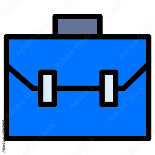 The bag icon represents a symbol of mobility and convenience, perfect for e-commerce websites or online marketplaces