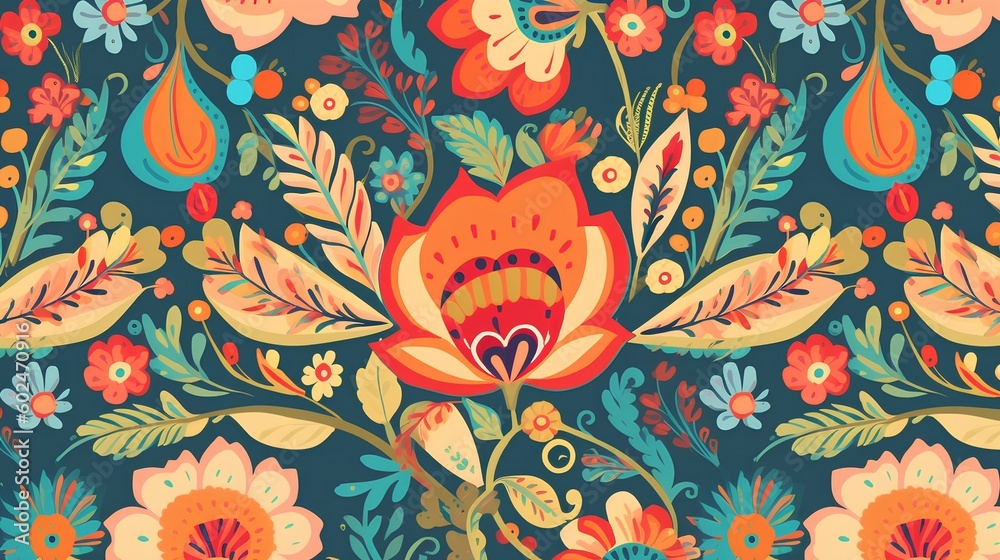 seamless floral pattern seamless floral pattern
