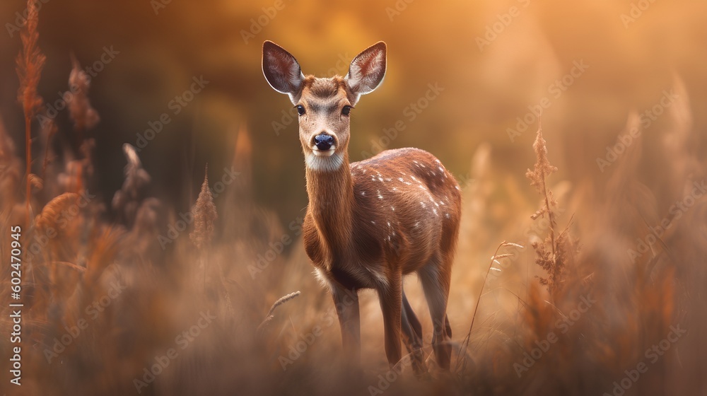 deer in the forest deer in the forest