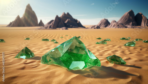 CRYSTALS  QUARTZ  NATURAL BACKGROUND. AI GENERATIVE 