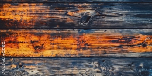 Burnt wooden plank surface,...