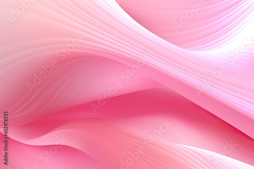 pink fluid swirling waving background  generative ai