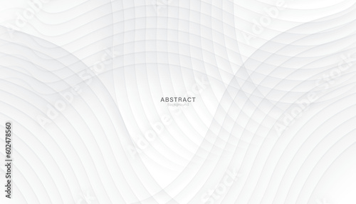 white abstract papercut minimalist background © Artsangga